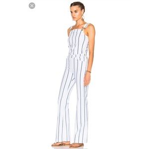 FRAME Denim Le Two-Piece Striped Denim Set